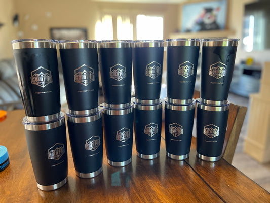 DM Custom Designs: Personalized 20oz Tumblers - Great for Small Businesses, Weddings, and Gifts - Bulk Discounts Available